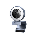 UGREEN 4K Webcam with 6-Level Touch Ring Light and Privacy Cover