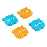 Cute Sleepy Octopus Silicone Joystick Caps for Nintendo Switch