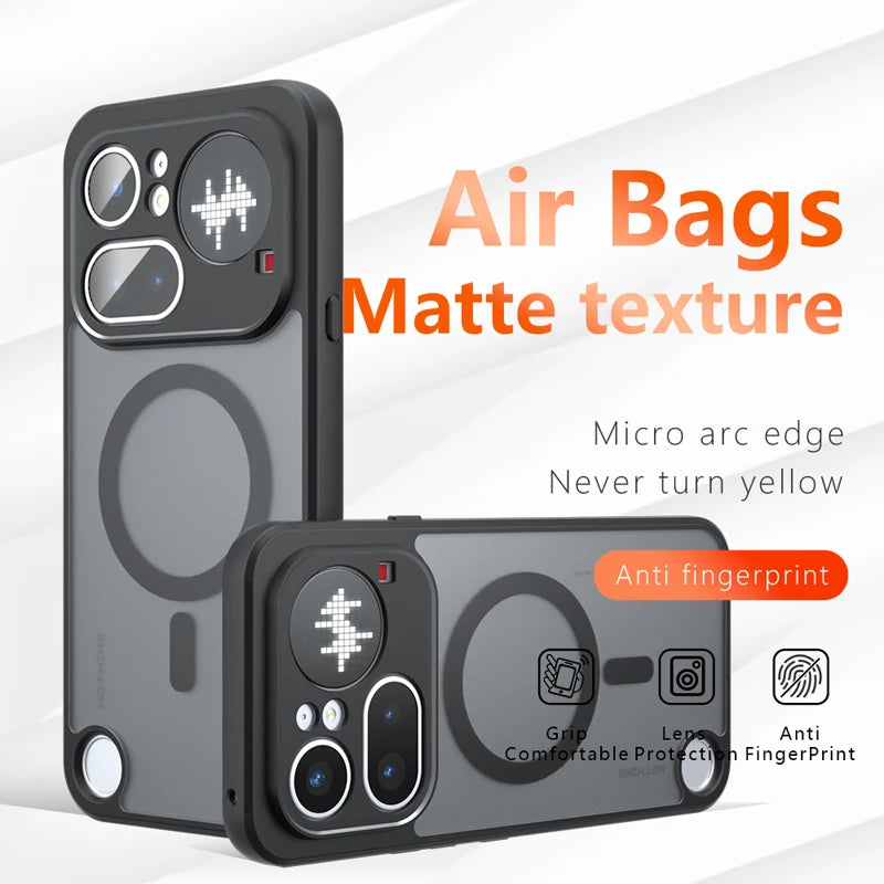 Anti-Fingerprint Matte Case For Nothing Phone 4a Pro