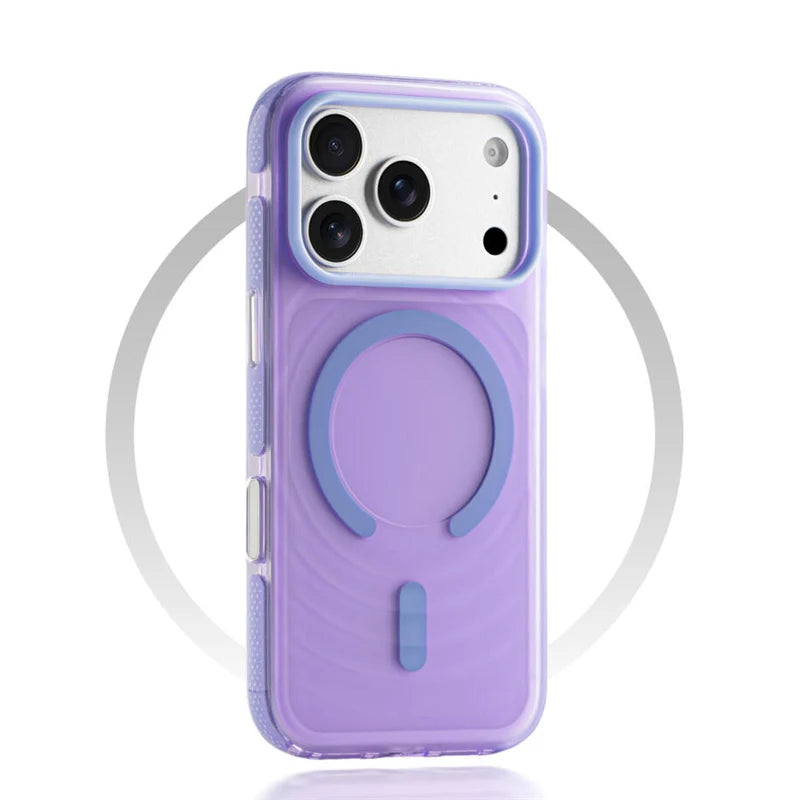 Transparent Airbag Corner Case with Raised Camera Protection Ring for iPhone 18 Series