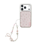 Electroplated Pink Rose Case for iPhone 17 Series