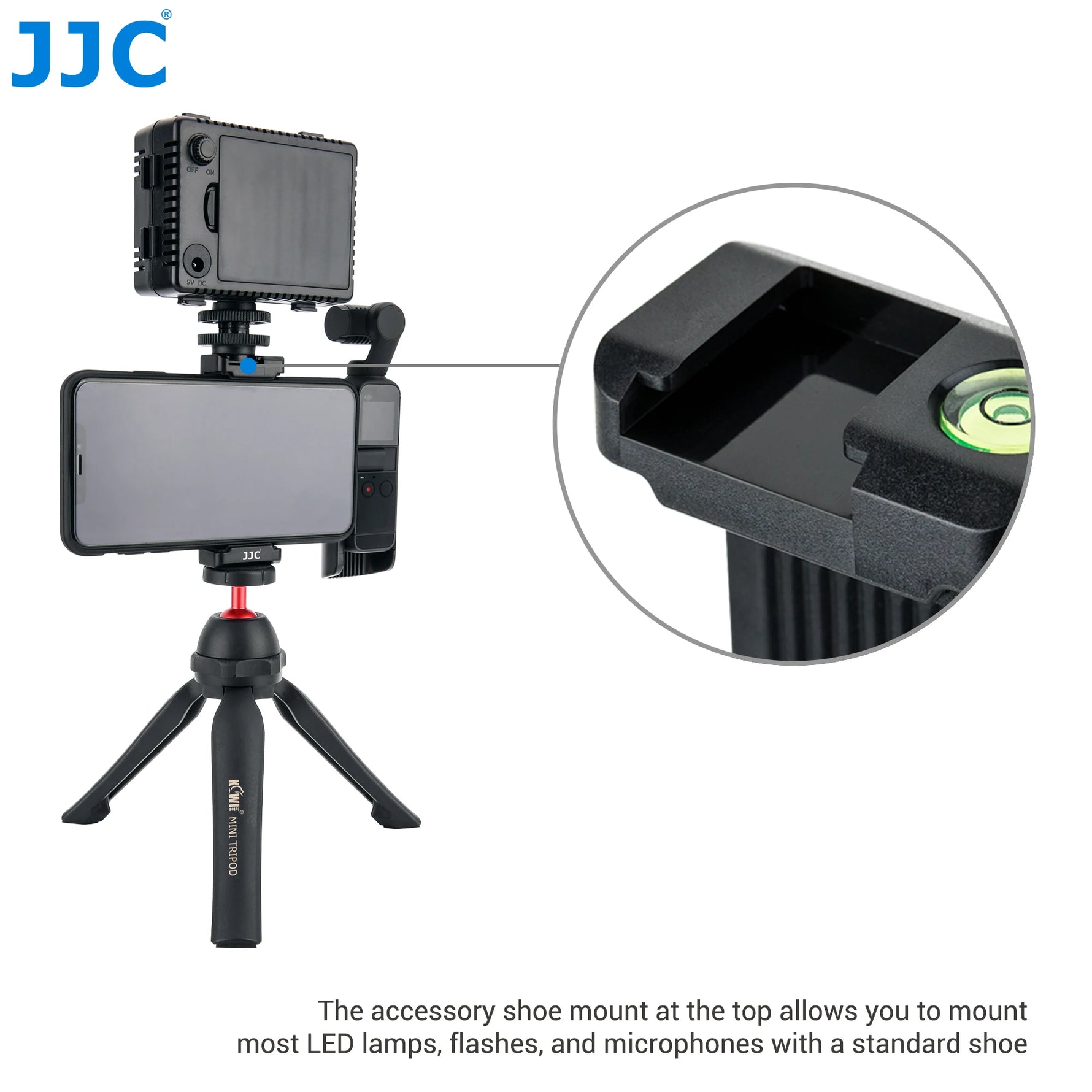 JC Smartphone Bracket Handle Clip for DJI OSMO Pocket / Pocket 2