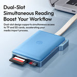 Ulanzi DC01 2-in-1 Memory Card Case with Dual-Slot Card Reader