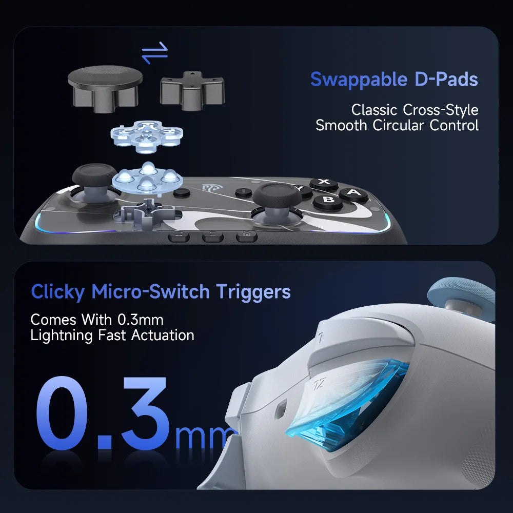EasySMX S10 Wake-Up Wireless Controller For Nintendo Switch