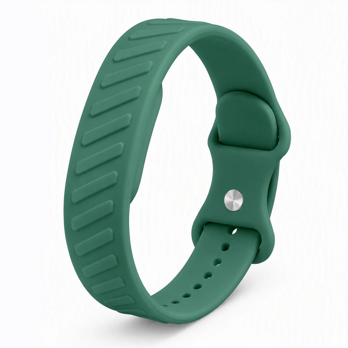 Textured Silicone Loop Strap with Adjustable Fit for Google Fitbit Air