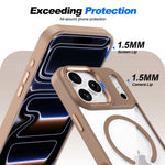 MagSafe Compatible Clear Acrylic Case for iPhone 17 Series
