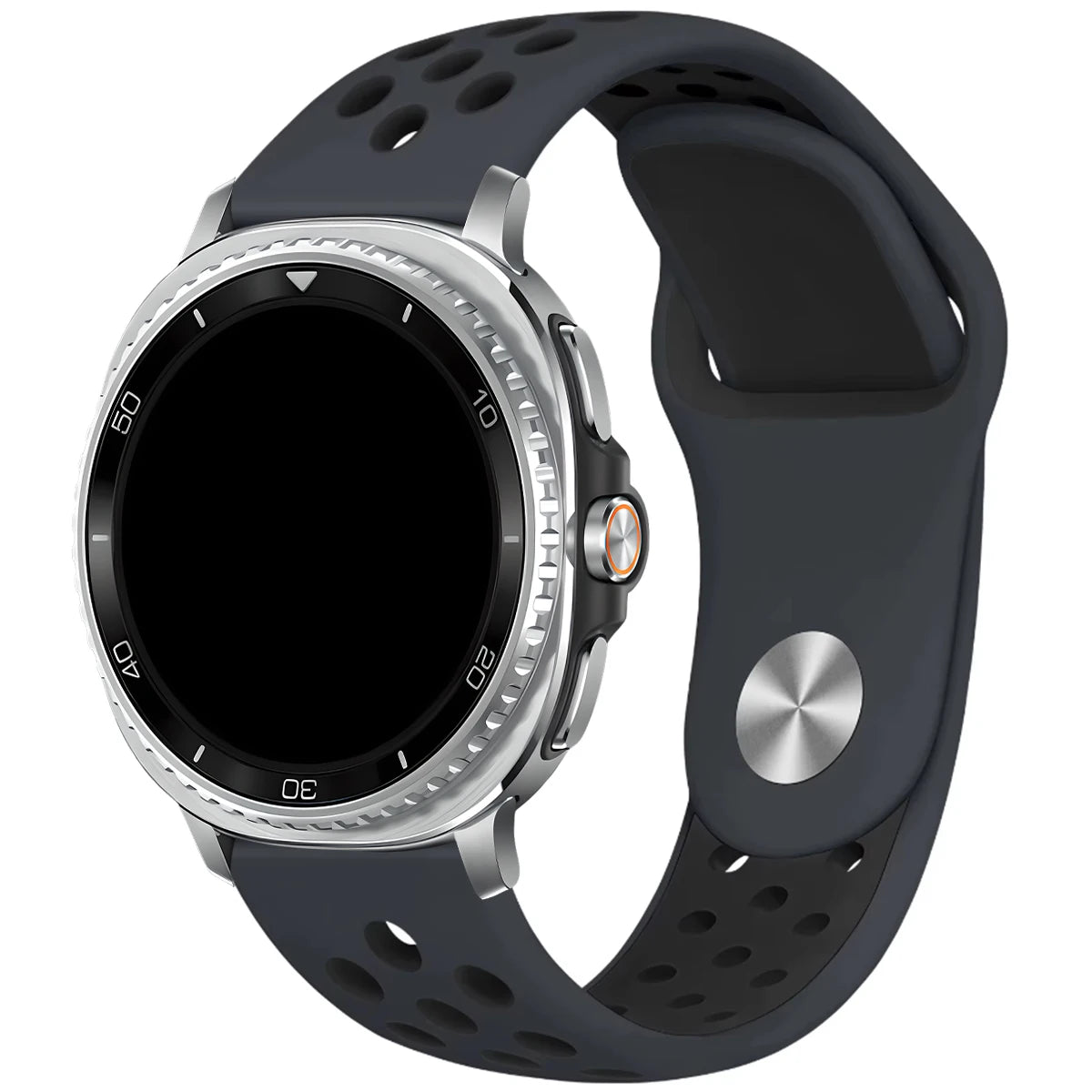 Dual Color Soft Silicone Sport Band for Samsung Galaxy Watch 8 & Galaxy Watch 8 Classic