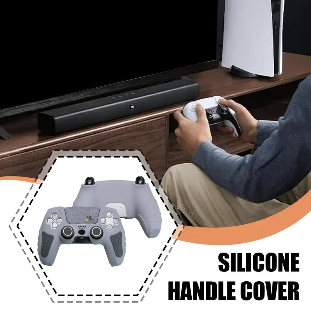 Textured Silicone PlayStation 5 Controller Grip Cover