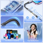 Vention Lightning to 3.5mm DAC Adapter