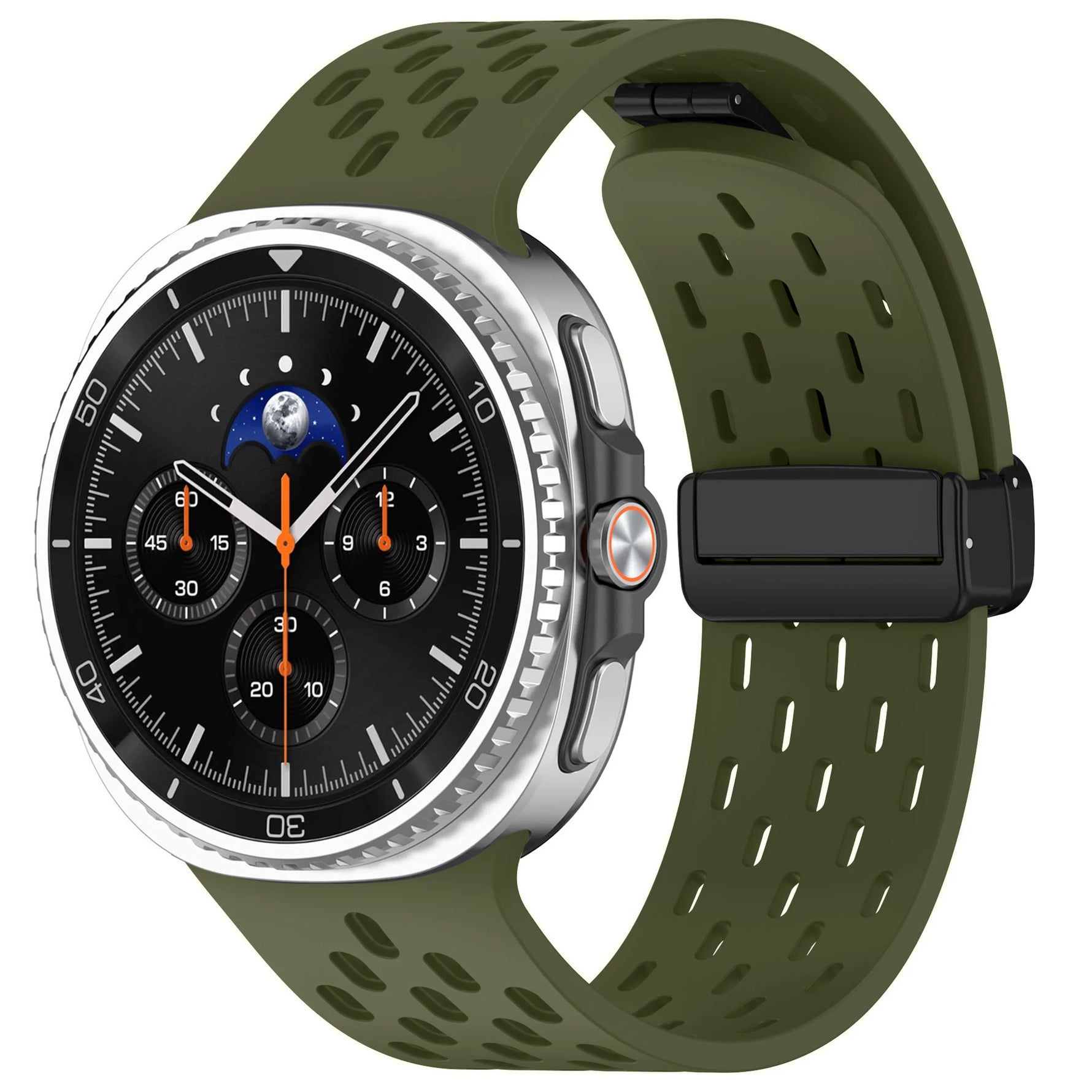 Breathable Magnetic Silicone Strap for Samsung Galaxy Watch 8 & Galaxy Watch 8 Classic