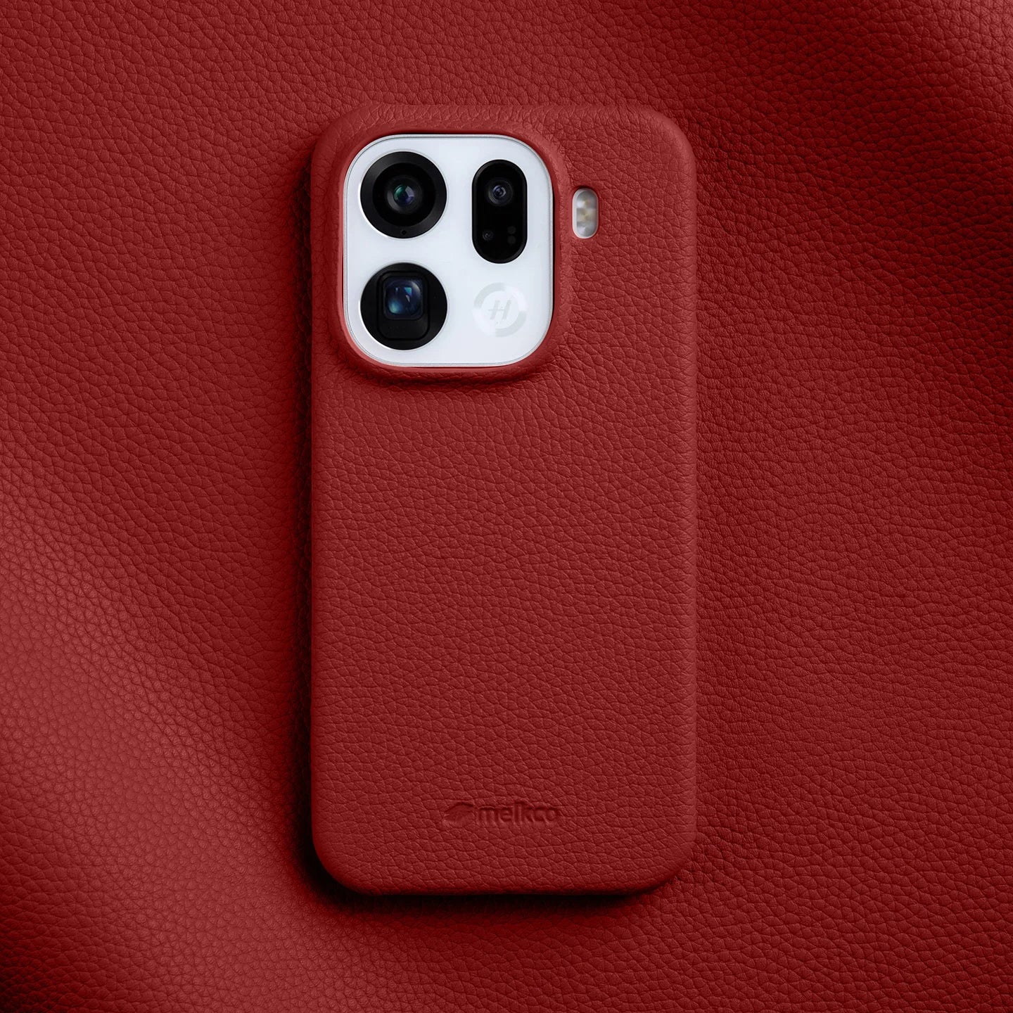 Premium Genuine Leather Case for OPPO Find X9 / X9 Pro