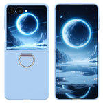 Shockproof Flip Case with Metal Ring for Samsung Galaxy Z Flip 8