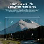 Ulanzi VF01 Waist-Level Viewfinder with 3-Element Glass Lens