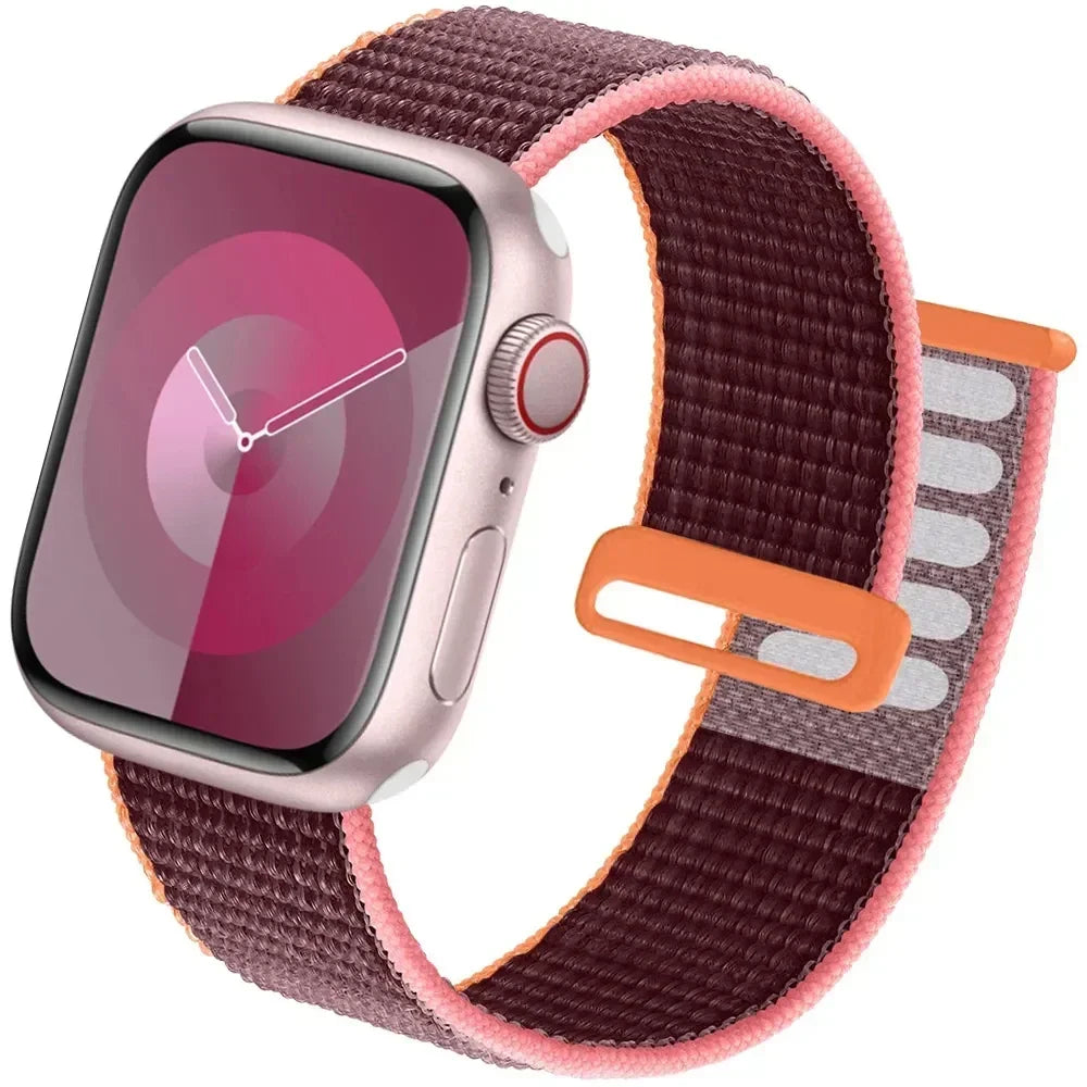 Lightweight Sport Nylon Loop Band for Apple Watch