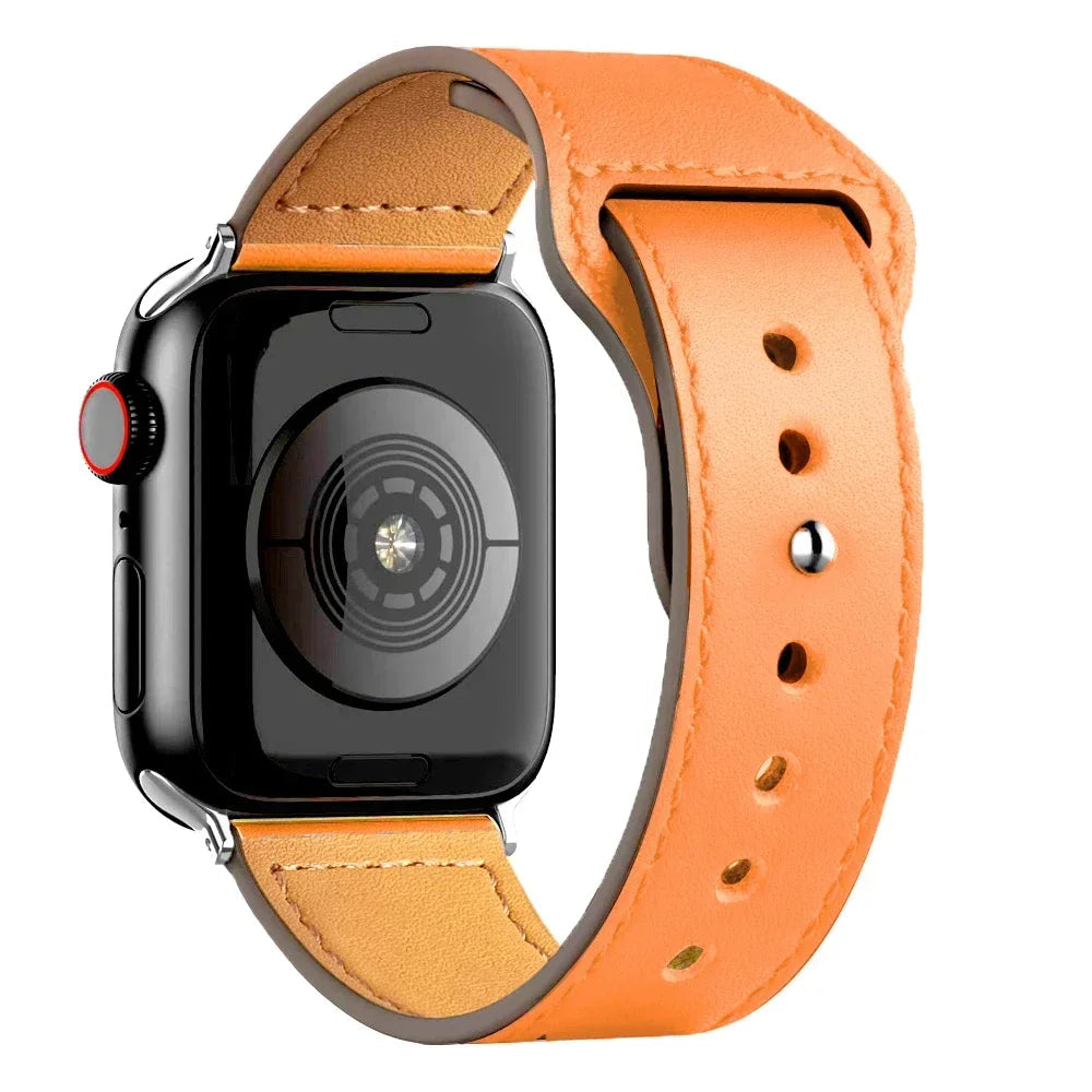 Luxury Genuine Leather Strap for Apple Watch