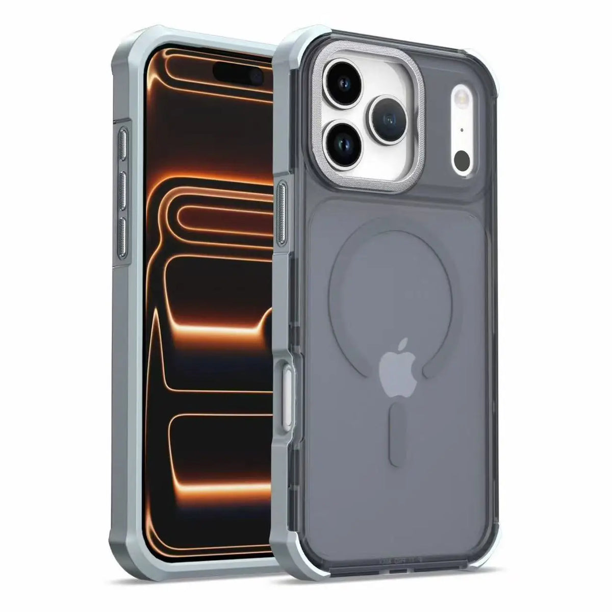 Matte Translucent Shockproof Case with Reinforced Corner Protection for iPhone 18 Series