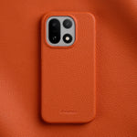 OnePlus 15 Genuine Cowhide Leather Back Cover Case