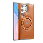 Shockproof Magnetic Leather Case with Kickstand for Samsung Galaxy S24 Series