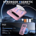 Luxury Protective Magnetic Case with Kickstand for Google Pixel 9 Series