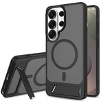 Anti-Fingerprint Hybrid Case with Stand for Samsung Galaxy S26 Series