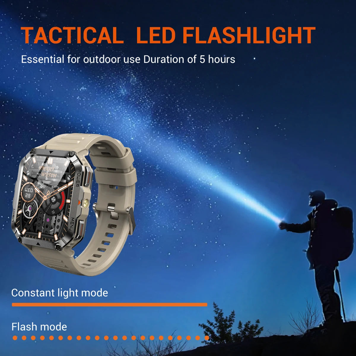 Blackview W70 Pro Outdoor Fitness Smartwatch