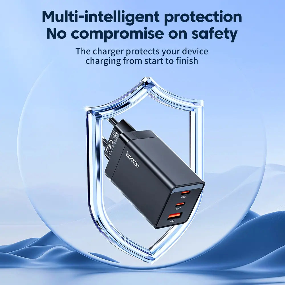 Toocki 67W GaN USB-C Quick Charger