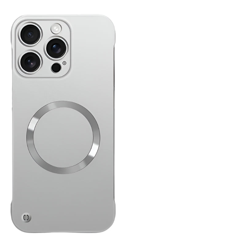 Ultra-Thin Frameless Matte MagSafe Case for iPhone 15 Series