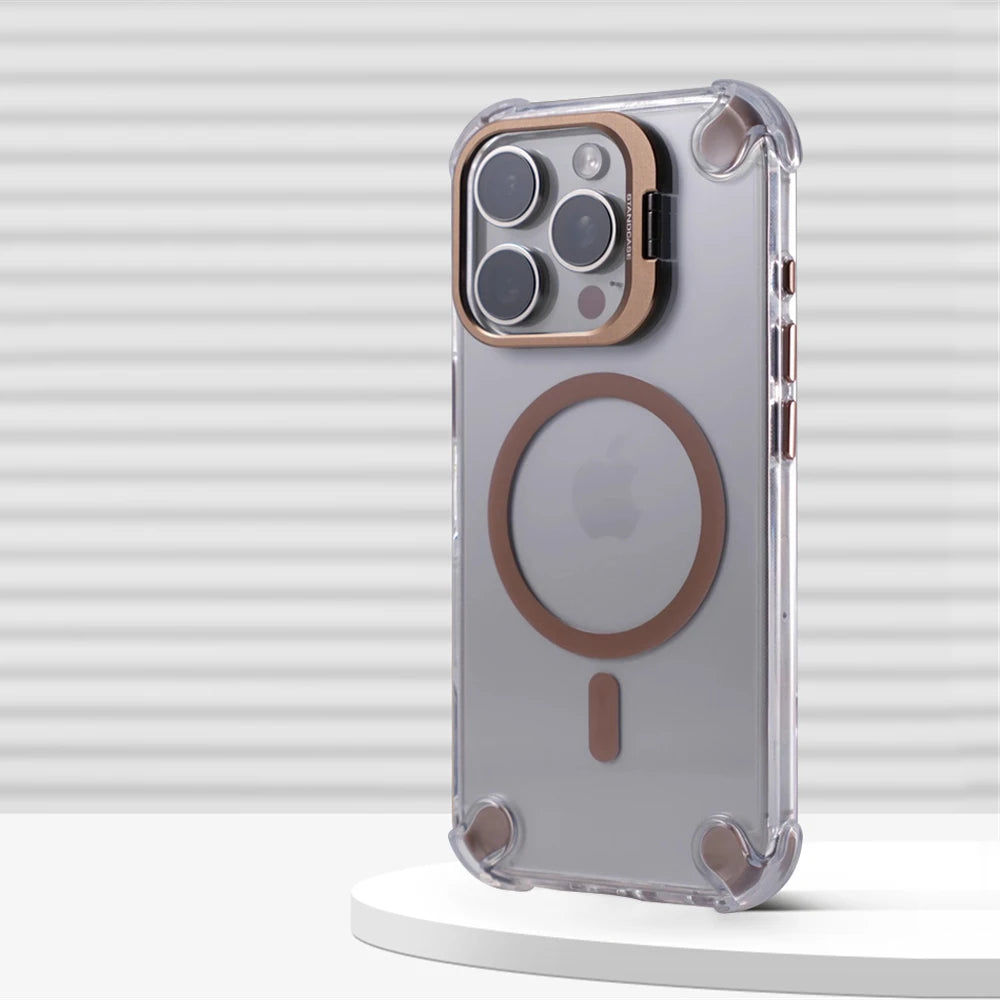 Clear Hybrid Camera Protection Case with MagSafe for iPhone 13 Series