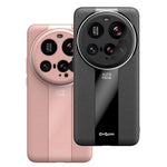 Luxury Lichi Leather & Soft TPU Ultra-Thin Matte Case for Xiaomi 15 Ultra