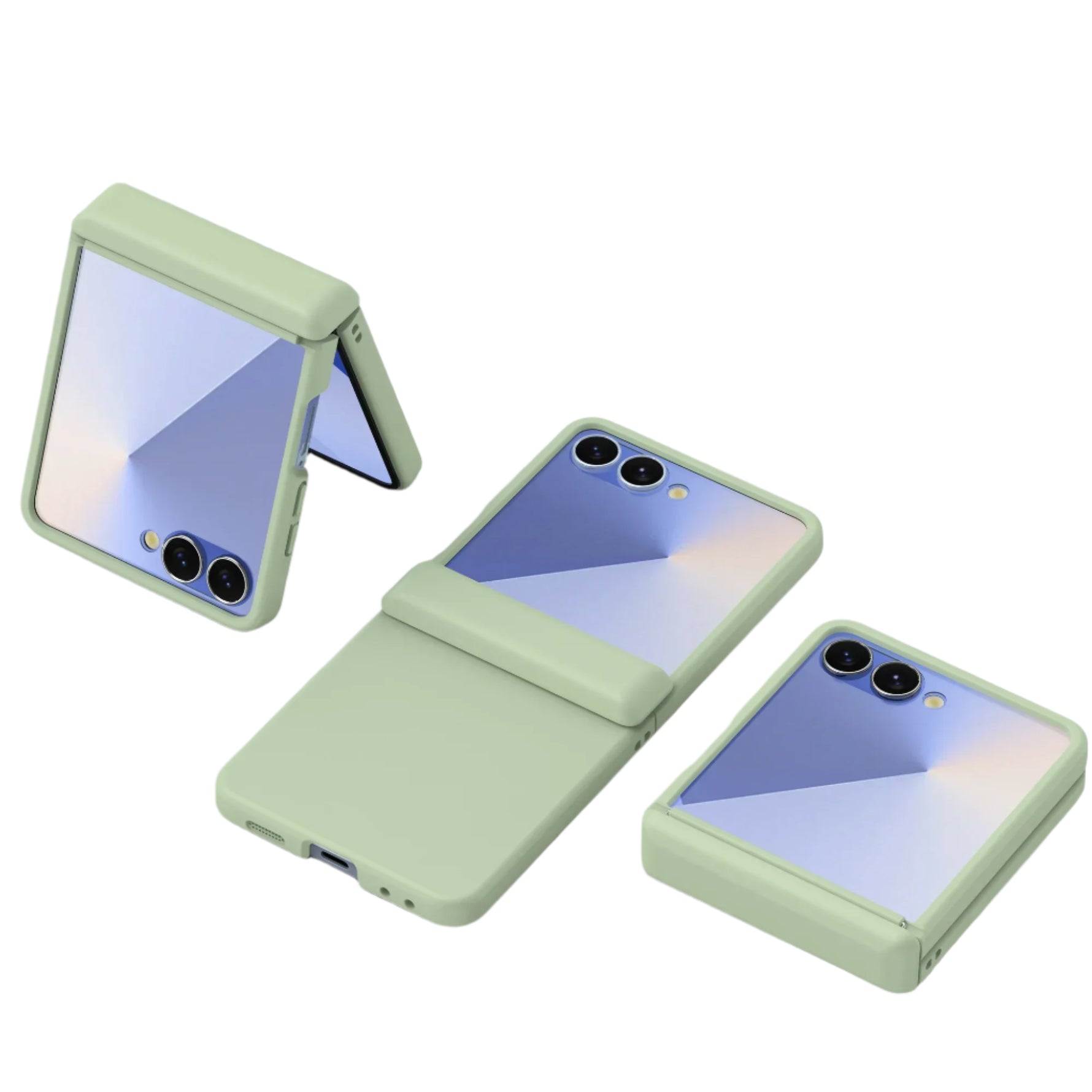 Shockproof TPU Case with Tempered Film for Samsung Galaxy Z Flip 7