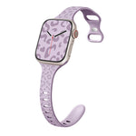 Slim Leopard Pattern Strap for Apple Watch