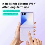 Four-Layer Shockproof Case with Magnetic Attachment for Samsung Galaxy Z Flip 8