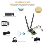 EDUP AX1800 WiFi 6 & Bluetooth 5.2 PCI-E Wireless Adapter