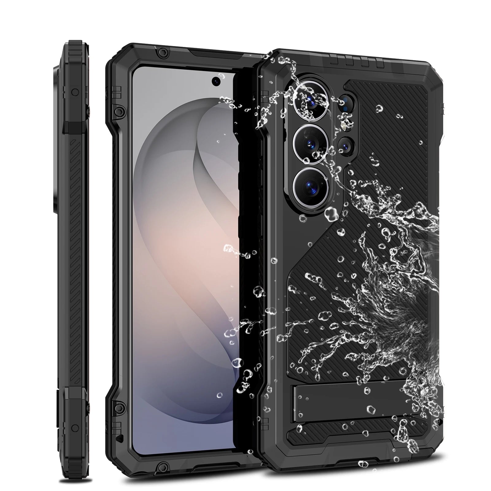 Heavy-Duty Aluminum Magnetic Armor Case for Galaxy S26 Ultra