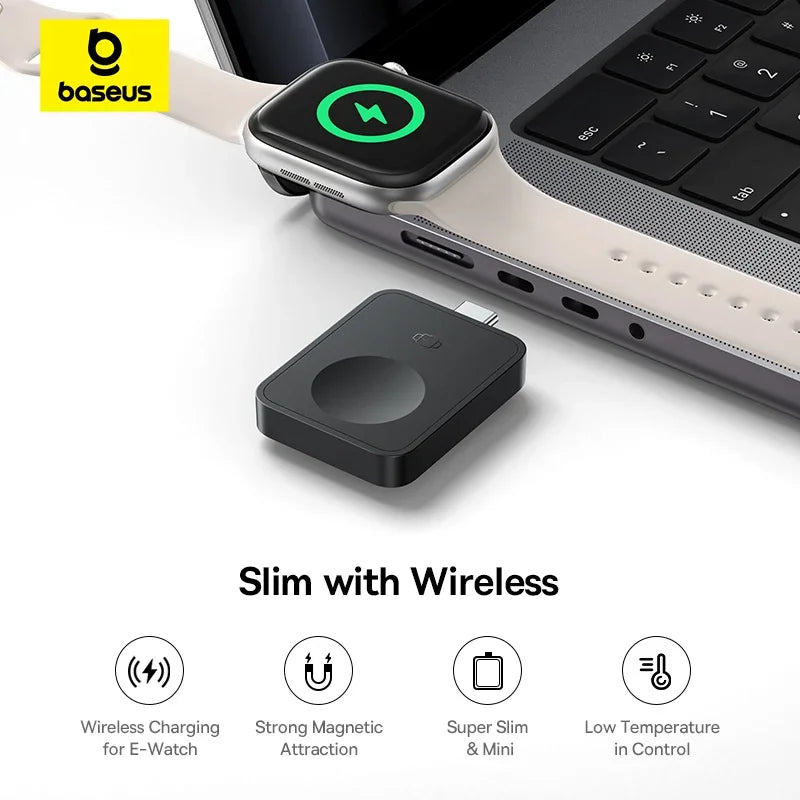 Baseus Portable Magnetic Charger for Apple Watch