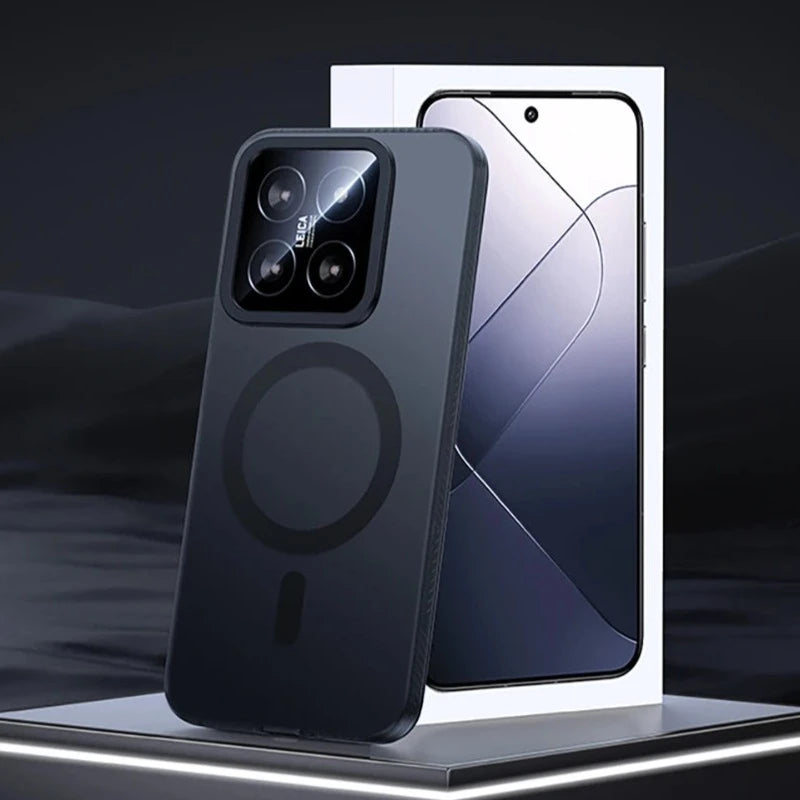 Xiaomi 14 Series Magnetic Wireless Charging Phone Case with Anti-drop Protection