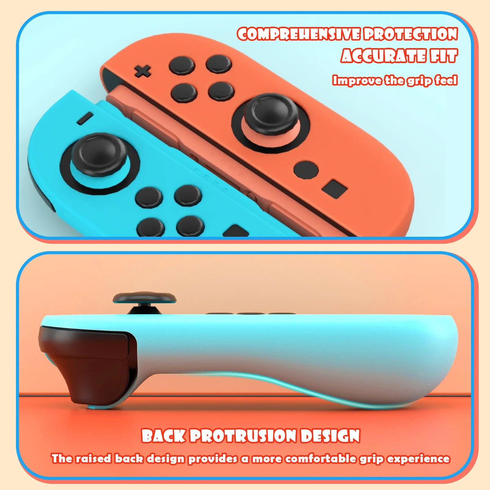 Silicone Protective Joy-Con Case for Nintendo Switch 2