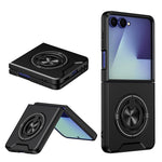 Shockproof Foldable Case with 360° Rotating Ring Stand for Samsung Galaxy Z Flip 8