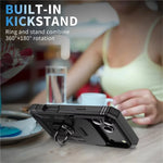 Heavy-Duty Military Armor Case with Sliding Camera Protection for iPhone 17 Series