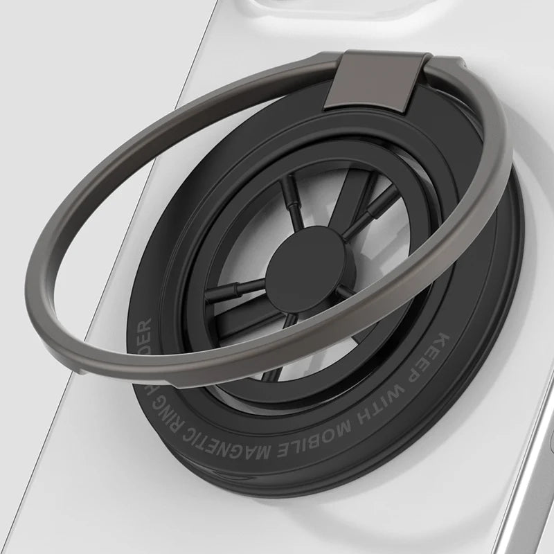 360° Rotating MagSafe-Compatible Magnetic Ring Holder