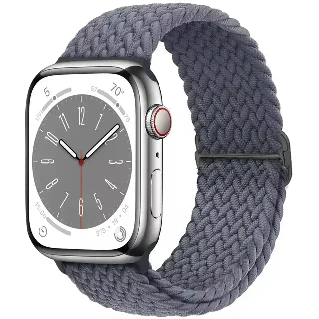 Stretchable Braided Loop Band for Apple Watch