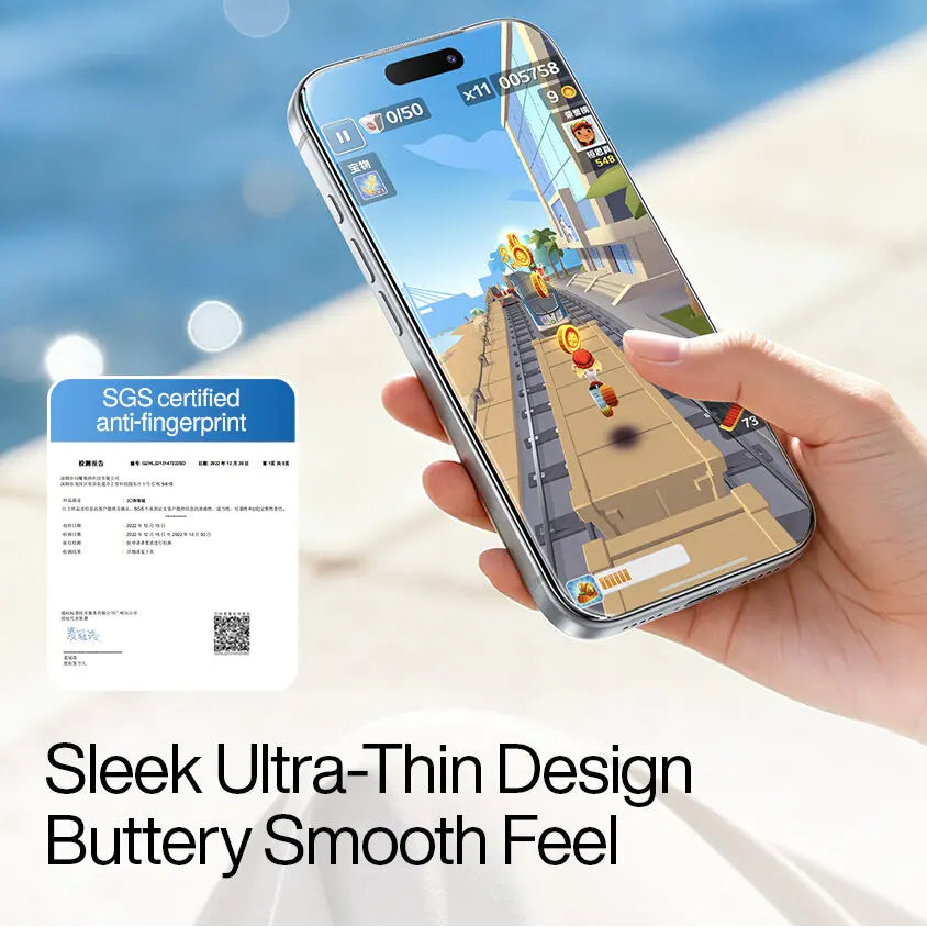 Matte HD Tempered Glass Screen Protector with 3D Quick-Apply Installation for iPhone 15 Series