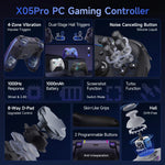 EasySMX X05 Pro Quiet Button Gaming Controller