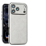 Shockproof Leather MagSafe Case for iPhone 17 Series