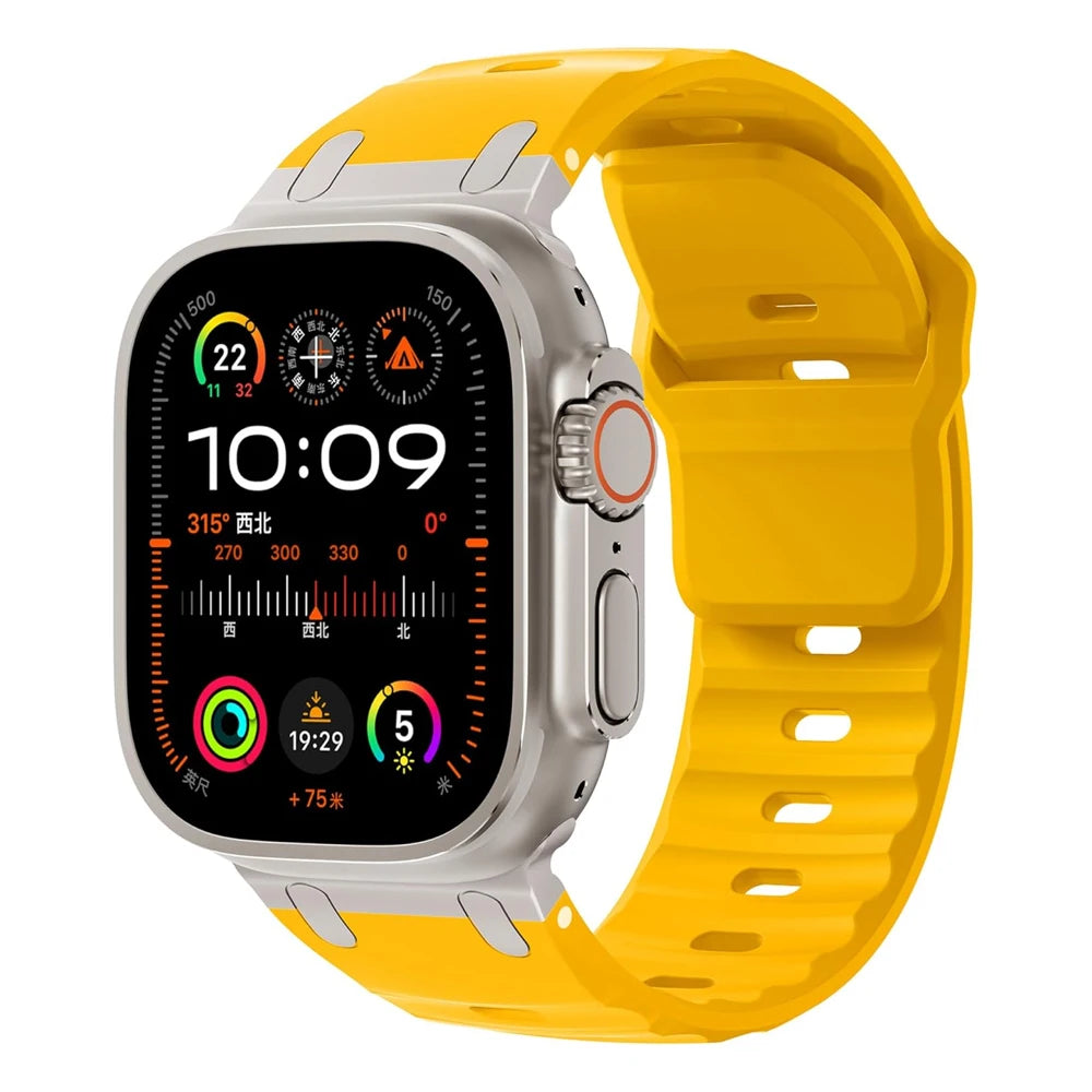 Premium Sport Silicone Strap for Apple Watch