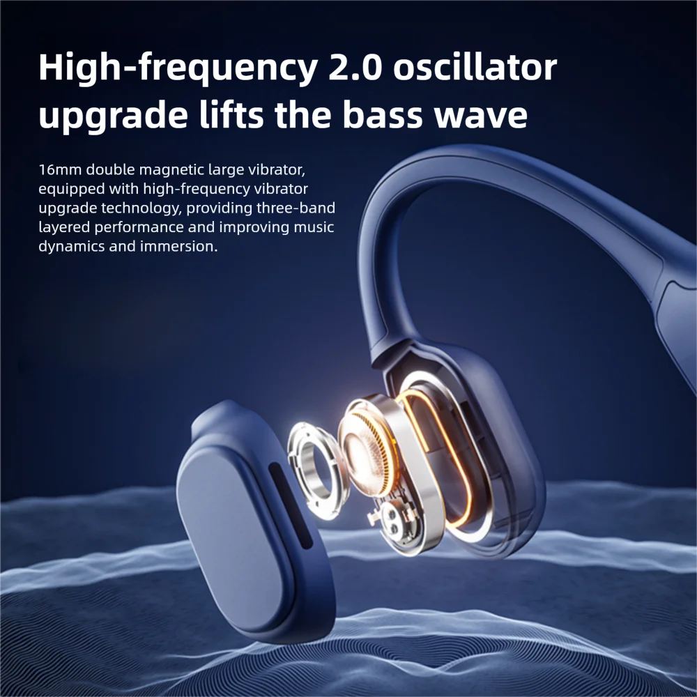 Sanag B51S True Bone Conduction Bluetooth 6.0 Earphones