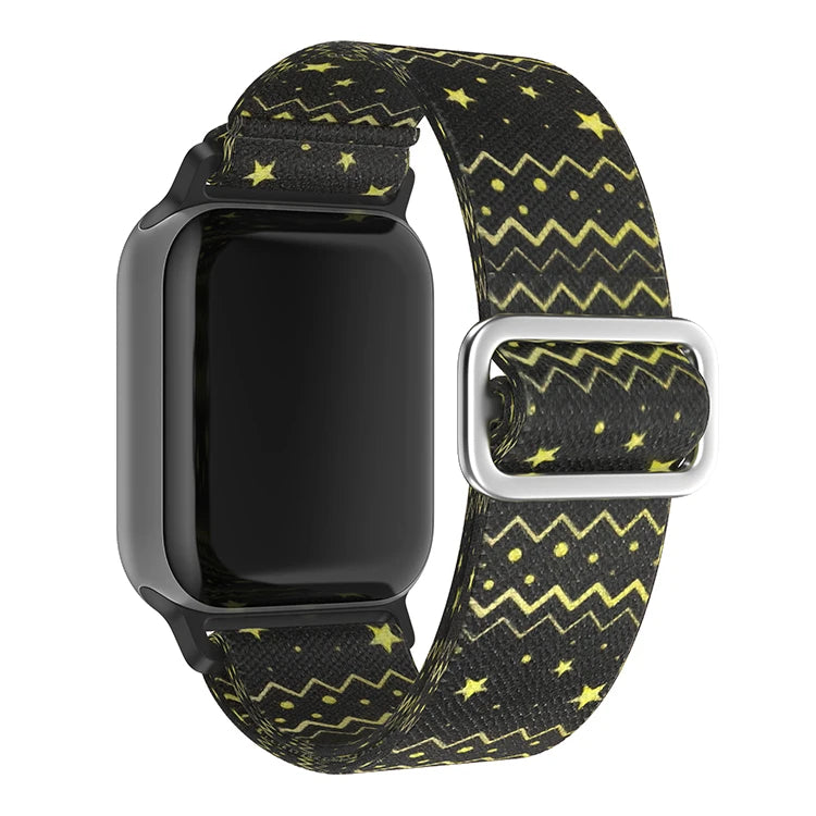 Christmas-Themed Elastic Band for Apple Watch