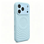Premium Water Ripple MagSafe Silicone Cover for iPhone 17 Series