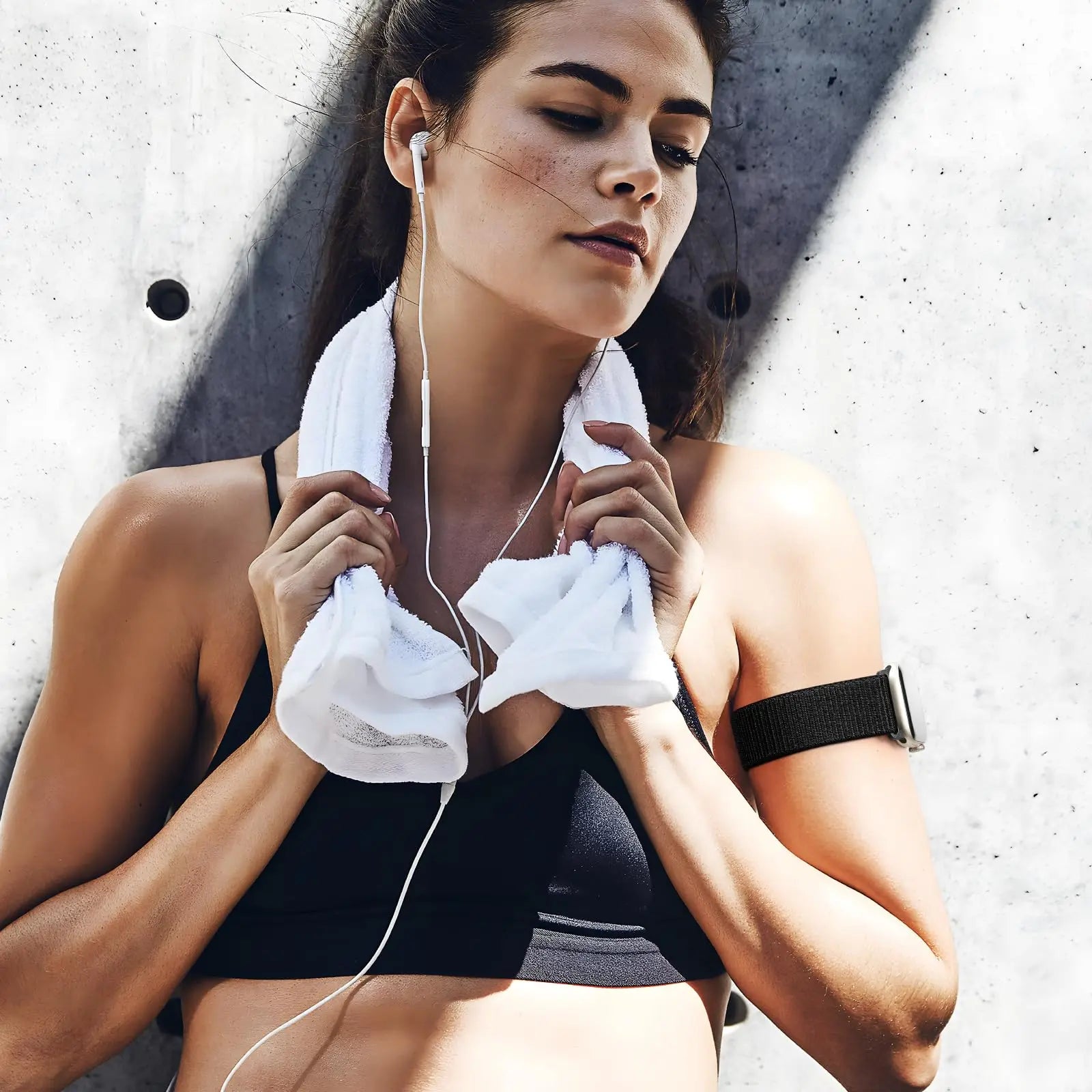 Adjustable Nylon Armband/Ankle Band for Apple Watch