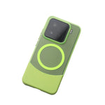 Fluorescent Green Slim Matte Magnetic Case for Xiaomi 15 Series